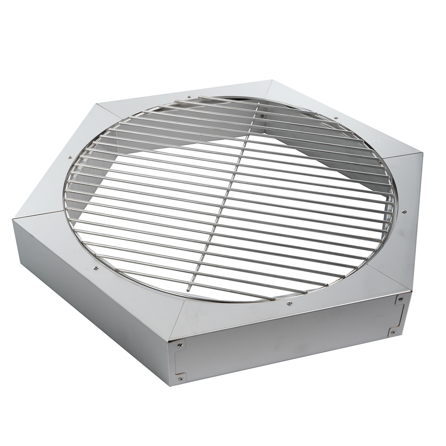Round grill grate attachment for Hot Ash Rambler 3-in-1 outdoor cooker