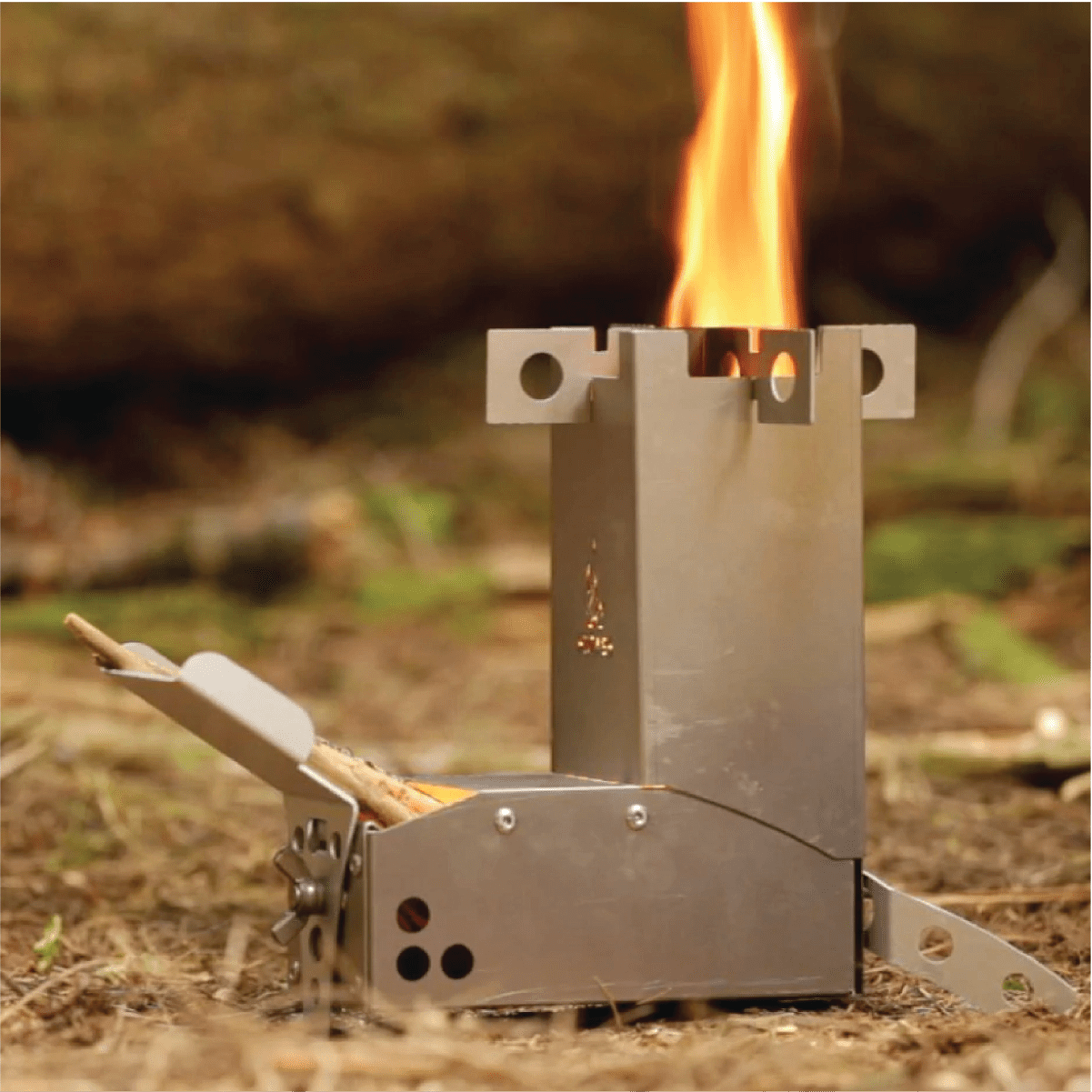 Hot Ash Mini Titanium Rocket Stove