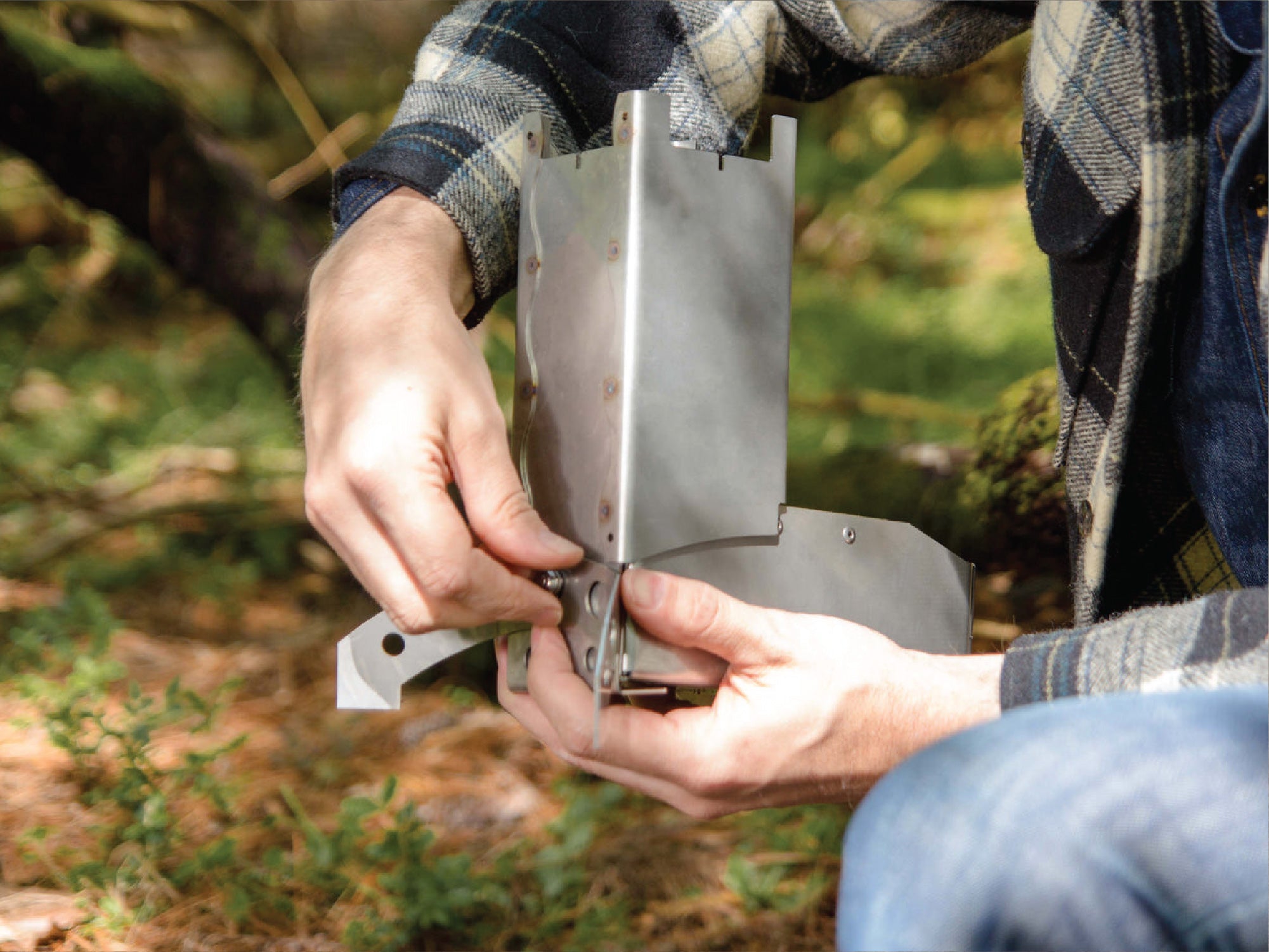 Load video: Step-by-step video guide showing how to set up, light, and cook on the Hot Ash Rocket Stove, including fuel tips and safety precautions for camping or survival use.