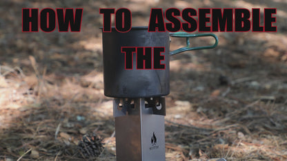 Hot Ash Stainless Rocket Stove